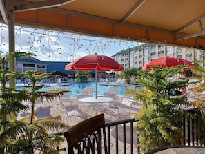 Outdoor pool, a heated pool - Resort 1 Bedroom Unit Minutes from Disney’s Animal Kingdom - Available Dec 19-26 (Kissimmee)
