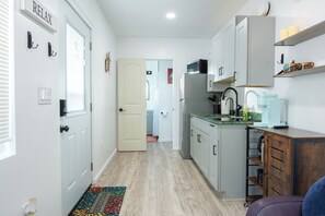 Private kitchen - Bunkhouse at Copper Sky   • Creekside Hot Tub Stay (Cornville)