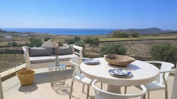 Quarto casal superior, vista para o mar | Vista do quarto