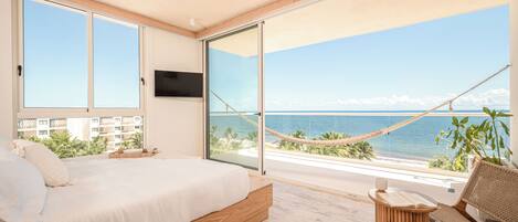 Premium bedding, memory-foam beds, laptop workspace, free WiFi