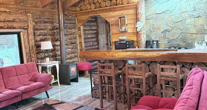 Mountain cabin, natural environment, Huequecura river tourist attractions
