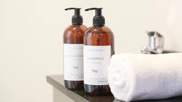 Assecador de cabells, bidet, tovalloles i sabó