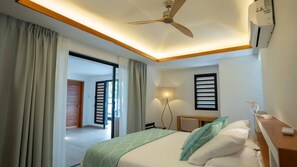 4 bedrooms, in-room safe, iron/ironing board, free WiFi - Superb villa with sea view and swimming pool - St François (Saint-François)