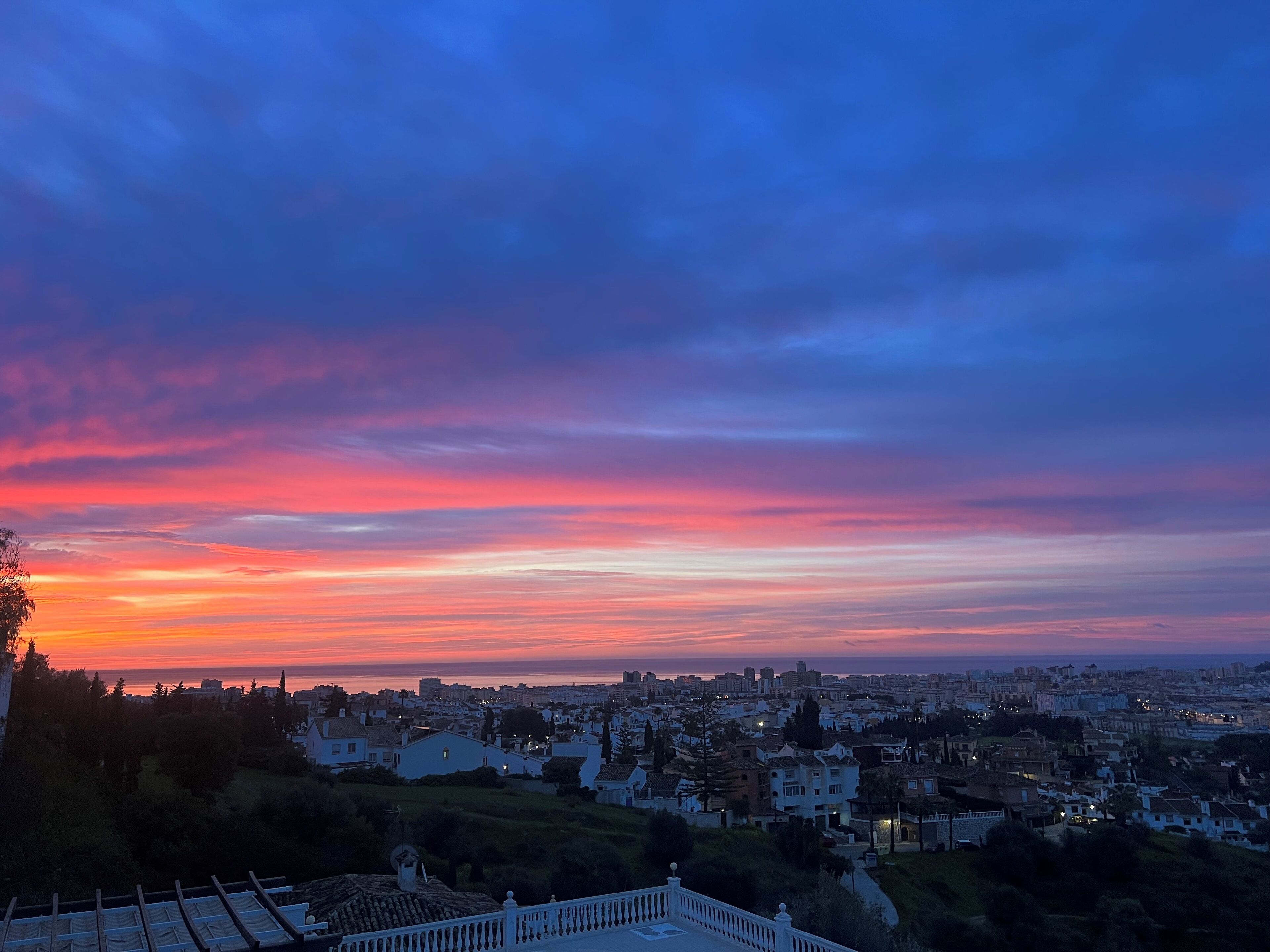 Vue depuis l’hébergement