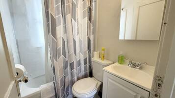 Hair dryer, towels