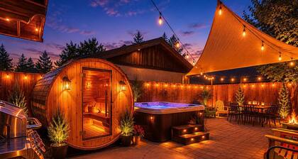 HotTub•Sauna•ColdPlunge| Luxury Downtown Townhouse