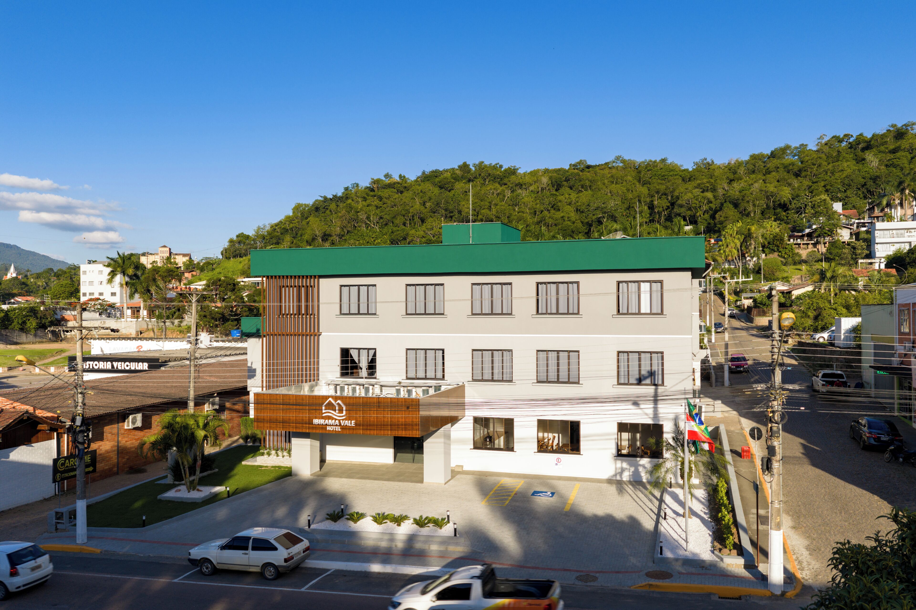 Fachada da propriedade