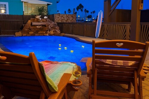 Channelfront " Remodeled " Pool " Boatslips