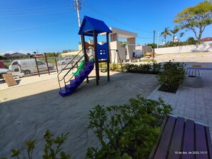 Basic Apartment | Children's area - Apart w/ BBC 750 m From the Beach Sfr0411 (Barra Velha)