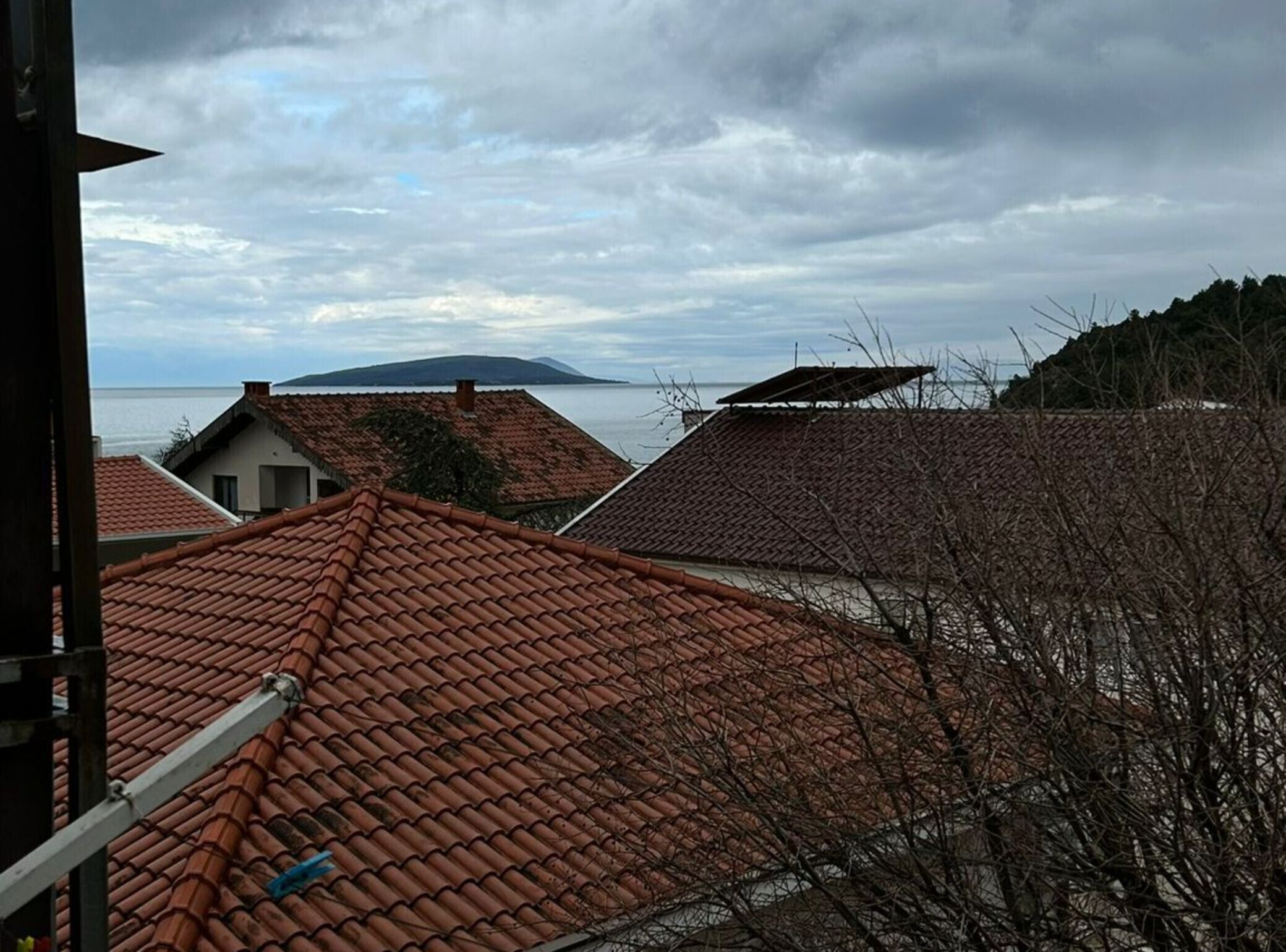 Vista des de l'allotjament