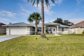Exterior - Family Escape w/ Fenced Yard & Pool in Palm Coast (Palm Coast)