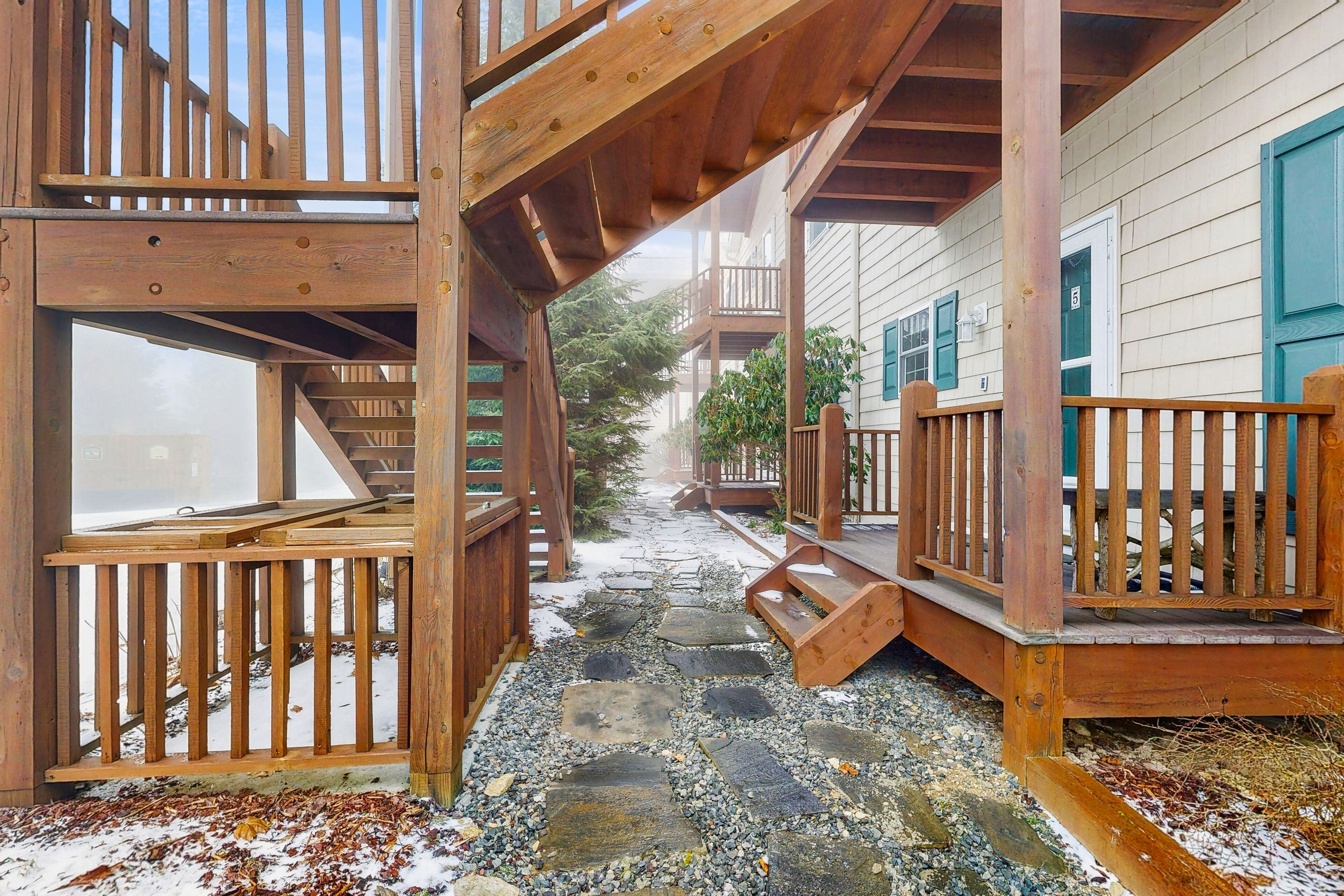 Enceinte de l’hébergement