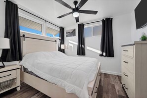 2 habitaciones, tabla de planchar con plancha, wifi y ropa de cama 