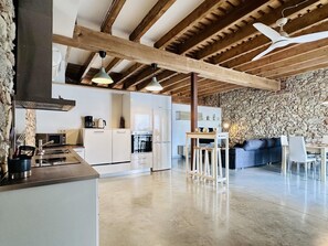 Fridge, microwave, oven, dishwasher - Can Sala CostaBravaSi - Pool, terrace, barbecue (Santa Cristina d'Aro)