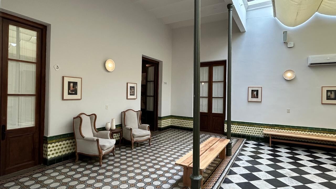 Voorkant van accommodatie