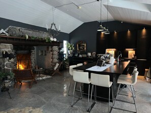 Dining - Unique Mountain Seaview Villa with large kitchen (Stockholm)