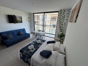 Living area - Large Apartment • Ideal Rest •Next to Beach (El Manantial)