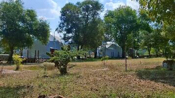 Overnattingsstedets uteområder