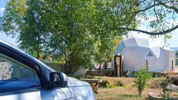 Overnattingsstedets uteområder