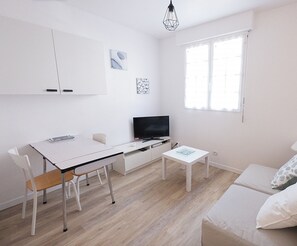 Living area - Studio Boulogne Billancourt 2 persons close to metro 9 (Boulogne-Billancourt)