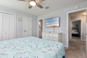 2 bedrooms, iron/ironing board, free WiFi, bed sheets - Crescent Breeze at Tarpon Run 32 (St. Augustine)