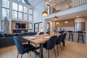 Dining - Le Greenwood 2 - Sauna - Spa - Mountain View (Mont-Blanc)
