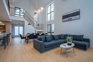 TV, fireplace, offices - Le Greenwood 2 - Sauna - Spa - Mountain View (Mont-Blanc)