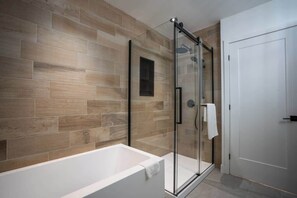Shower, hair dryer