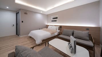 Ropa de cama de alta calidad, wifi gratis y ropa de cama