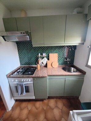 Fridge, microwave, oven, stovetop - Charming apartment in Vigo with views of the valley (pet friendly) (Vigo)