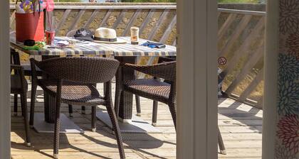 Waterfront mobile home