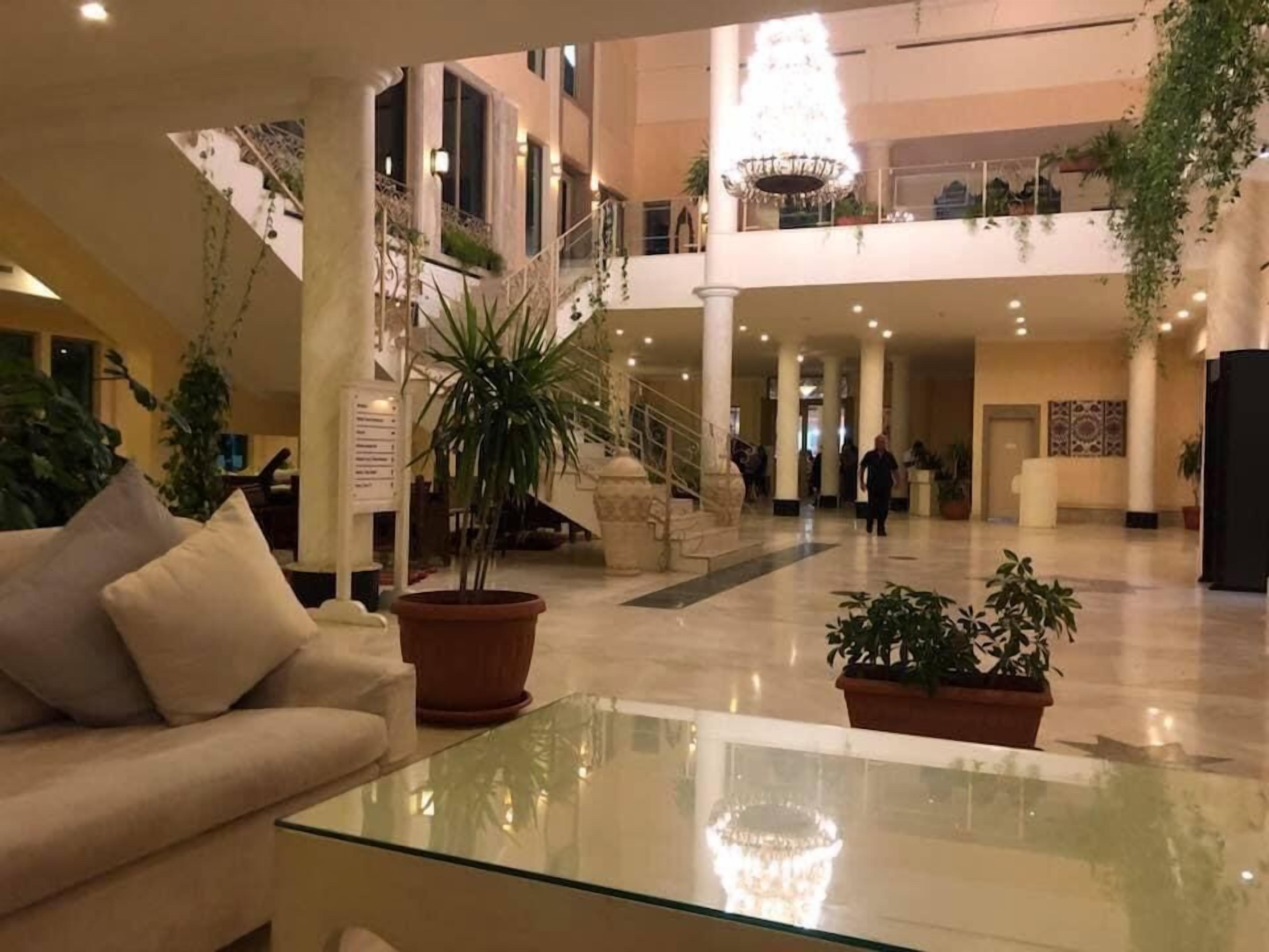 Sitteområde i lobbyen