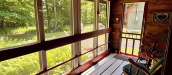Cozy 2-bedroom cabin plus bunk house in the central Adirondacks, Long Lake
