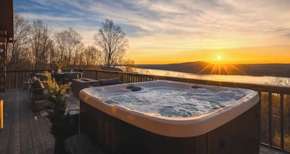 NEW! Hot-Tub, Sauna, Game Rm, Firepit, Wineries, Mins to Bristol MTN Ski Resort.