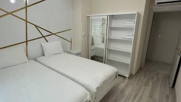 Family Apartment, Mountain View, Garden Area | Desk, iron/ironing board, free WiFi, bed sheets