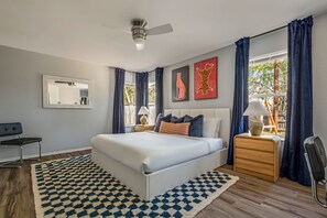 3 habitaciones, escritorio, tabla de planchar con plancha y wifi gratis 