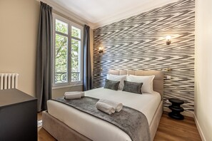 Familielejlighed | Egyptiske bomuldslagner, premium-sengetøj, strygejern/strygebræt