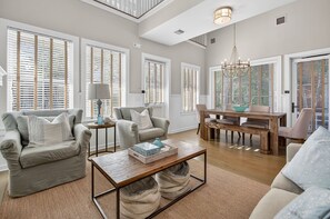 TV - Salt Grove Cottage - Home Near the Beach in Watersound (Watersound Beach)