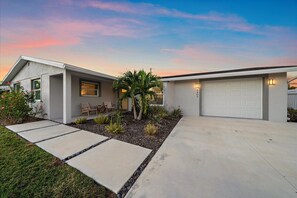 Exterior - Sunny Shores Retreat | Private Yard + Sunroom! (Sarasota)