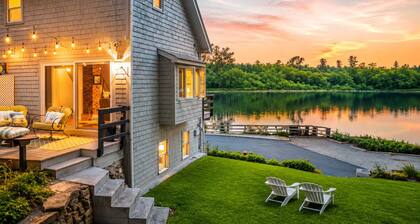 Exceptional 4BR Waterfront Home with Stunning Views, Waterfront Deck & Big Dock!