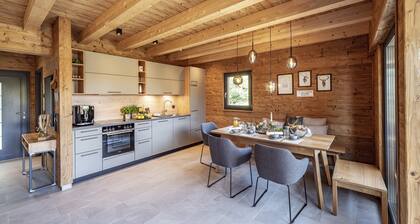 Chalet Eigener Sauna im Vital Camp Bayerbach