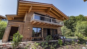 Chalet | Exterior - Chalet mit Eigener Sauna im Vital Camp Bayerbach (Bayerbach)