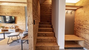 Chalet | Interior - Chalet mit Eigener Sauna im Vital Camp Bayerbach (Bayerbach)