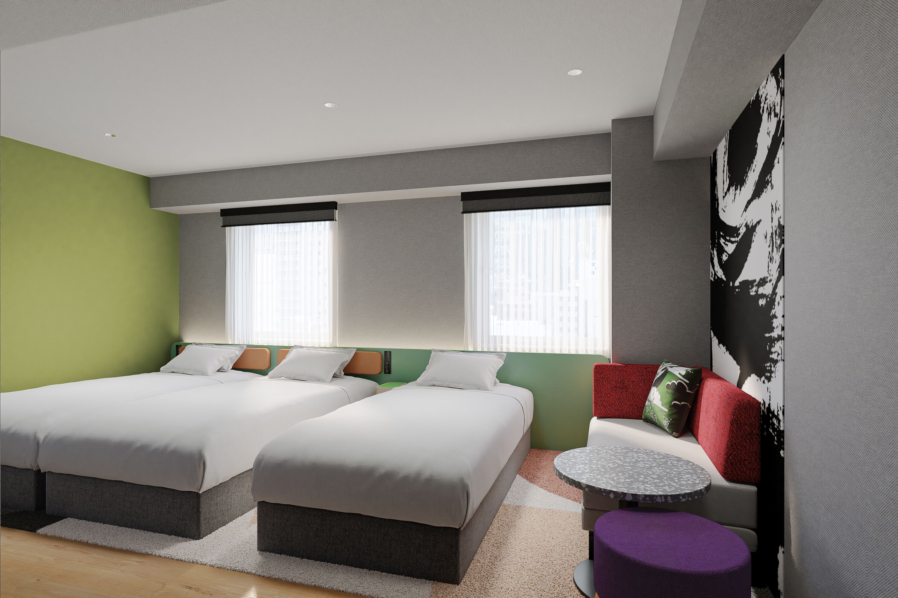 Habitación estándar, no fumadores | Caja fuerte, cortinas opacas, wifi gratis