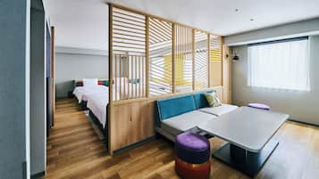 Suite Junior, non-fumeur | Literie hypoallergénique, couette en duvet, coffre-fort