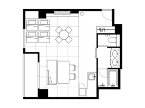Floor plan - CROSS Suites Tokyo Asakusa (Taito City)