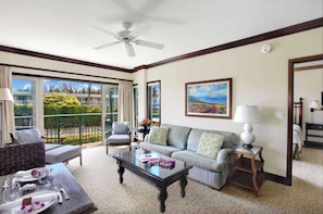 Deluxe Apartment, Non Smoking | Living area - Waipouli 2BR Beach Resort Kauai OF (Kapaa)