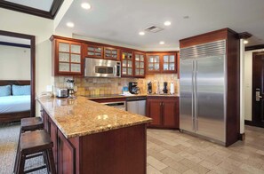 Deluxe Apartment, Non Smoking | Private kitchen - Waipouli 2BR Beach Resort Kauai OF (Kapaa)