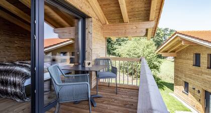 Chalet mit Sauna im Vital Camp Bayerbach