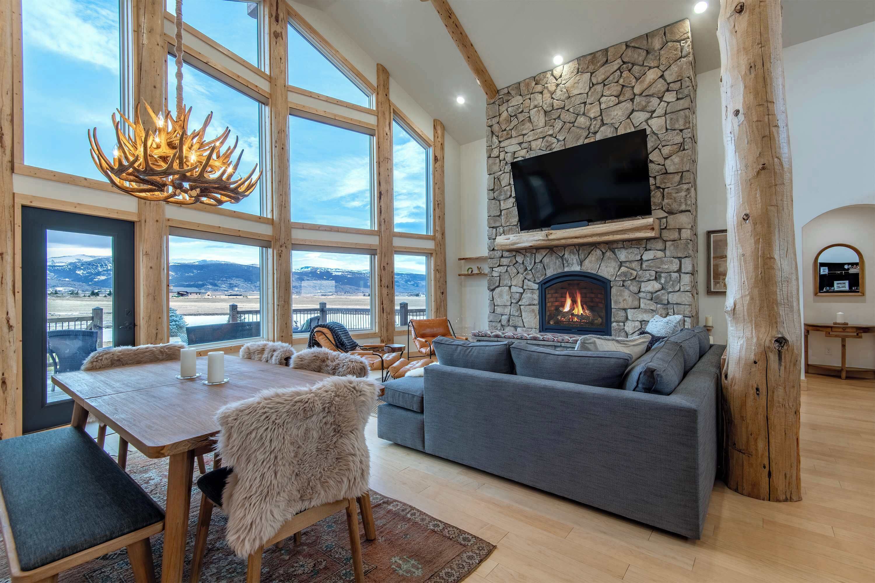 電視、壁爐、 辦公室